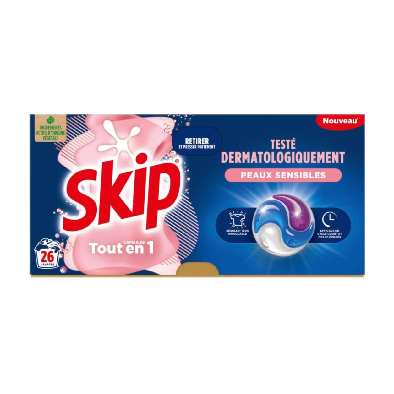 💙 SKIP Tout en 1 – Peaux Sensibles